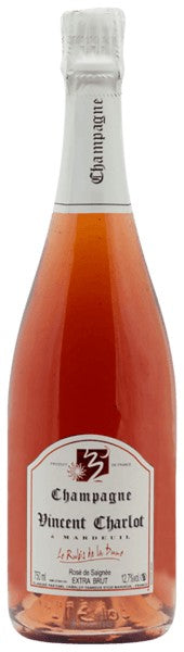 Vincent Charlot - Le Rubis de la Dune Rosé de Saignée Extra Brut Champagne 2014 (750ml)