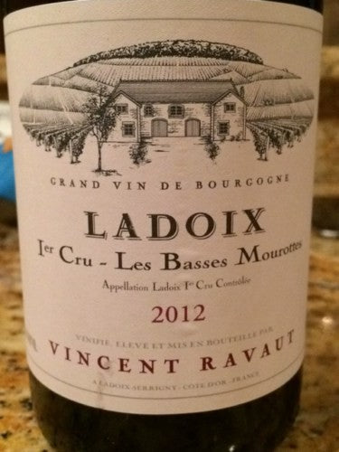 Vincent Ravaut - Ladoix 1er Cru - 'Les Basses Mourottes' 2019 (750ml)