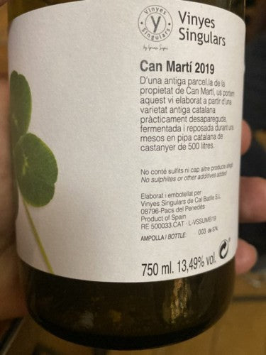 Vinyes Singulars - Can Martí 2021 (750ml)