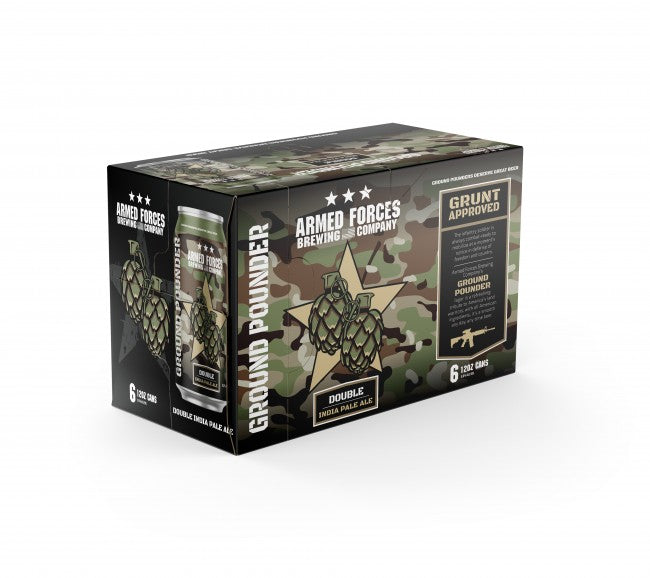 Armed Forces Brewing Company - Ground Pounder (24 pack cans)