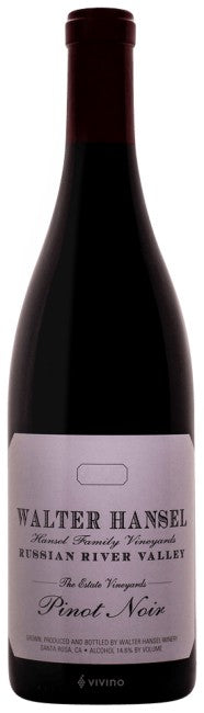 Walter Hansel The Estate Vineyards Pinot Noir 2020 (750ml)