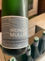 Weingut Stefan Müller - Niedermenniger Sonnenberg Riesling Spätlese Alte Reben 2018 (750ml)