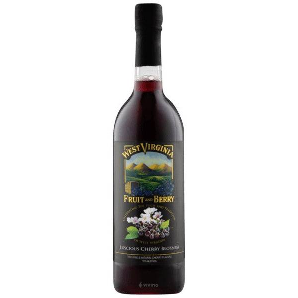 West Virginia Fruit and Berry Luscious Cherry Blossom Wine NV (750 ml)