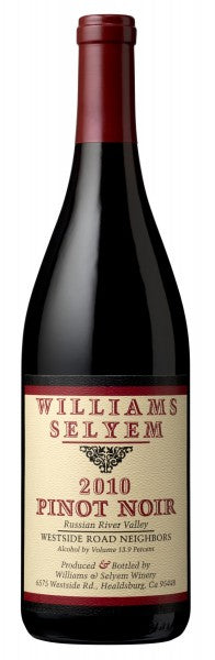 Williams Selyem Pinot Noir Russian River Valley Westside Road Neighbors 2021 (750ml)