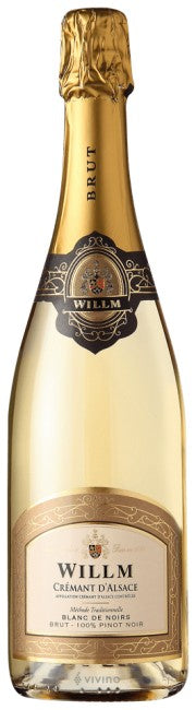 Willm Cremant d'Alsace Blanc de Noirs Brut NV (750 ml)